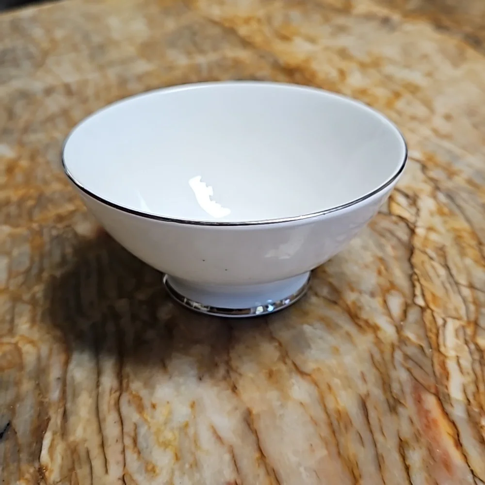 Royal Albert white dipping dessert bowl